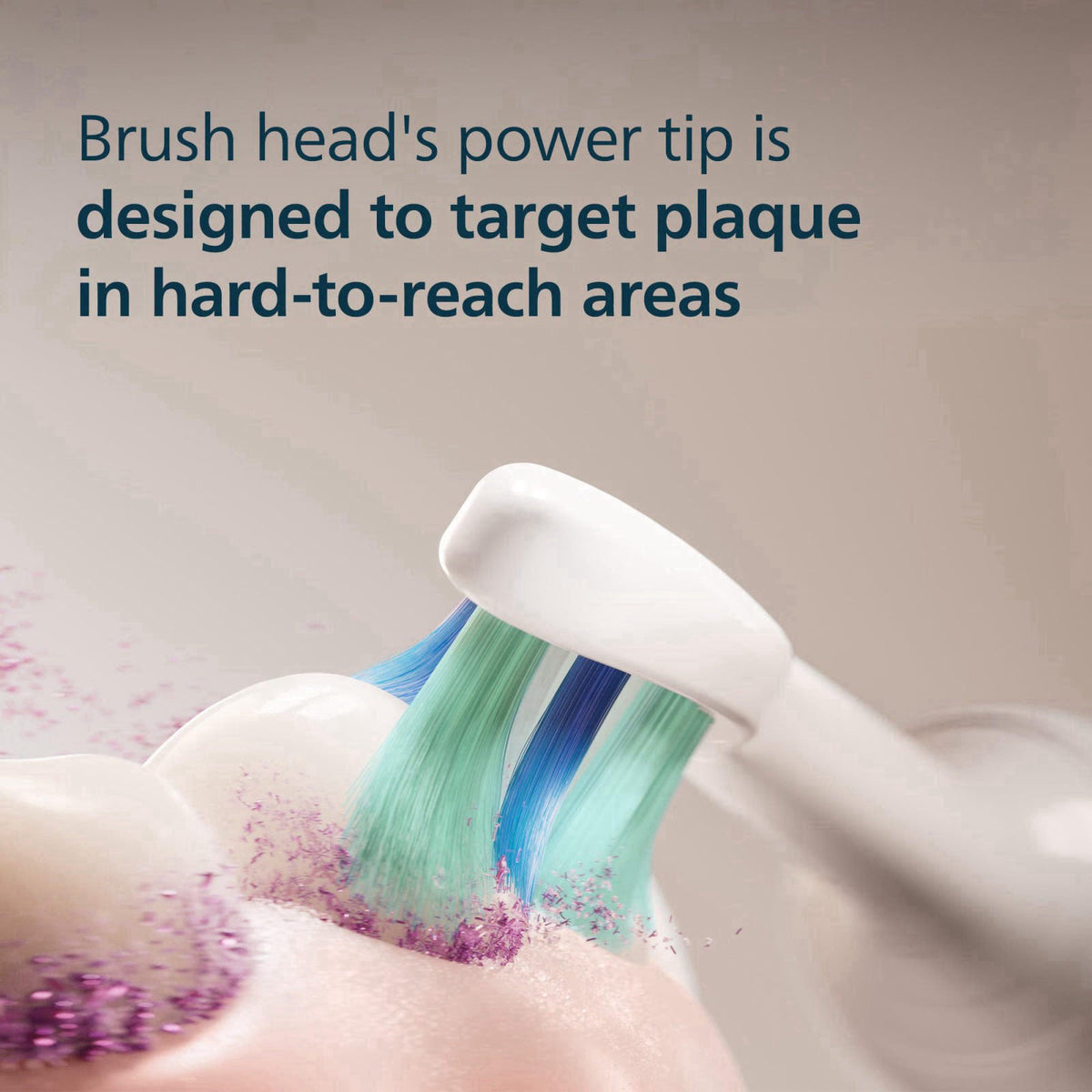 Philips Sonicare Replacement Brush Heads, 6-Pack, 18 Month Supply, White – alternate angle
