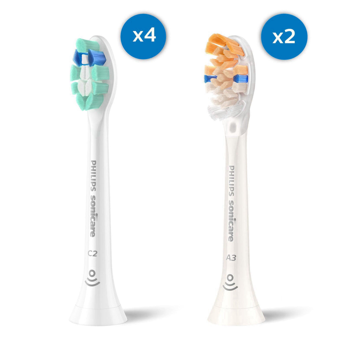 Philips Sonicare – Toothbrush Replacement Heads on display