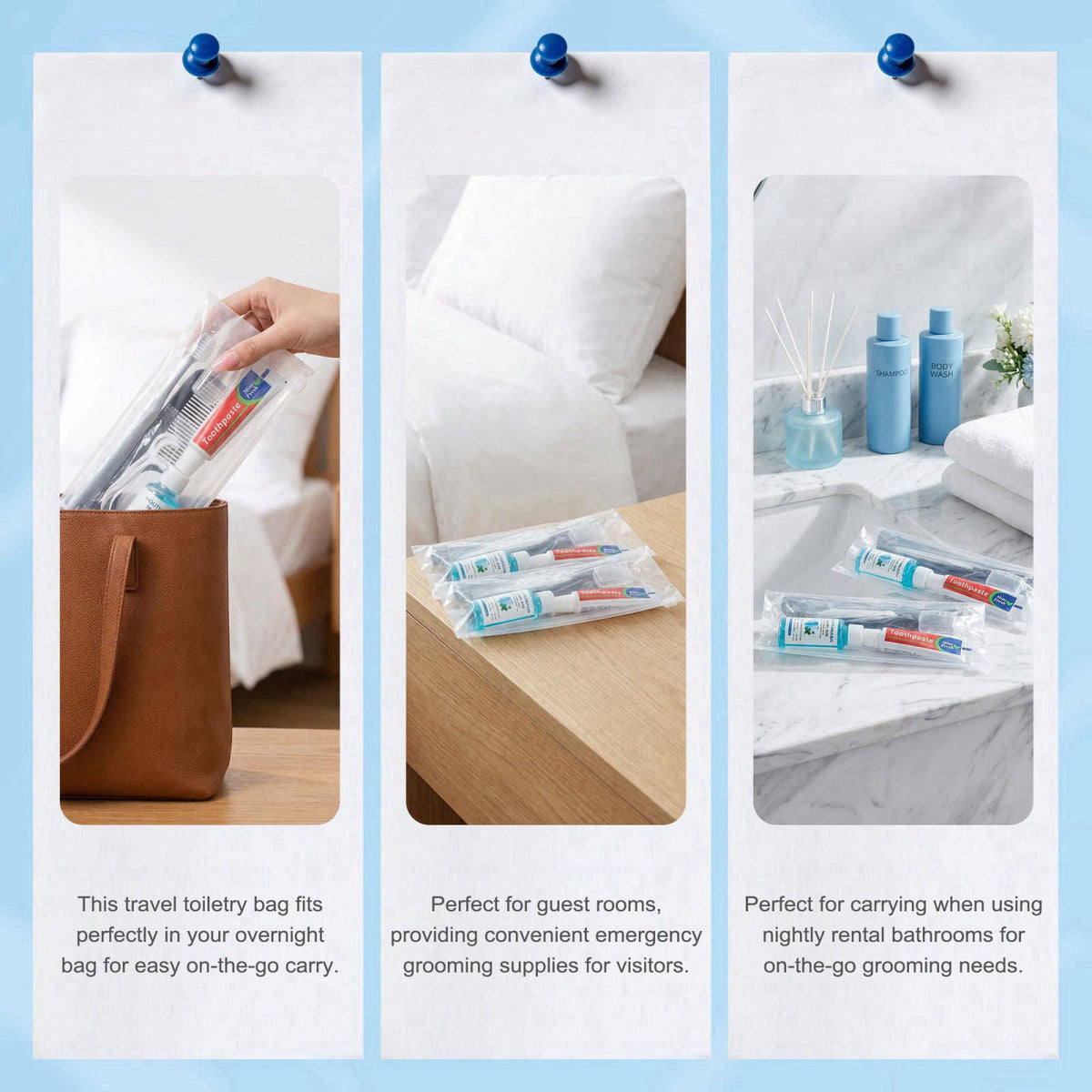 Lilingsty Travel Toothbrush Kit Bulk, Individually Packaged (30-Pack) – packaging and label