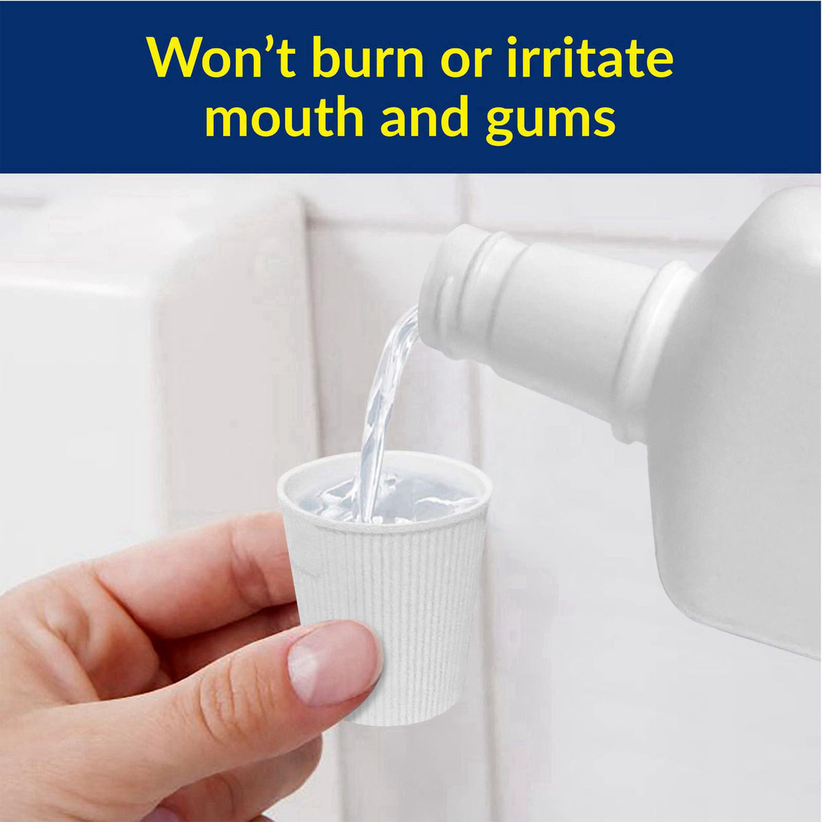 CloSYS Silver Healthy Teeth Anti-Cavity Oral Rinse, 32 Fl Oz, 3 Pack – back view and specifications