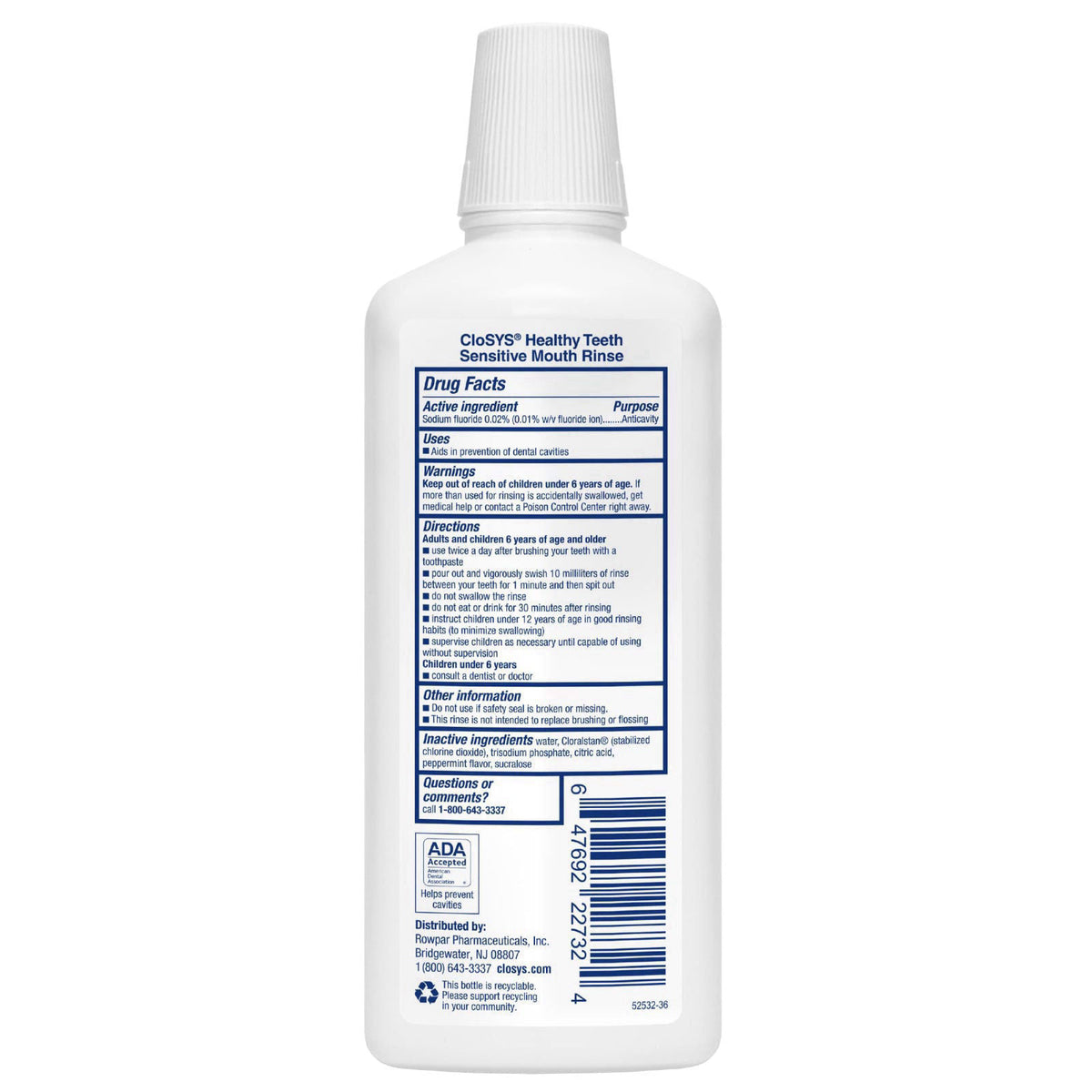 CloSYS – Mouthwash on display