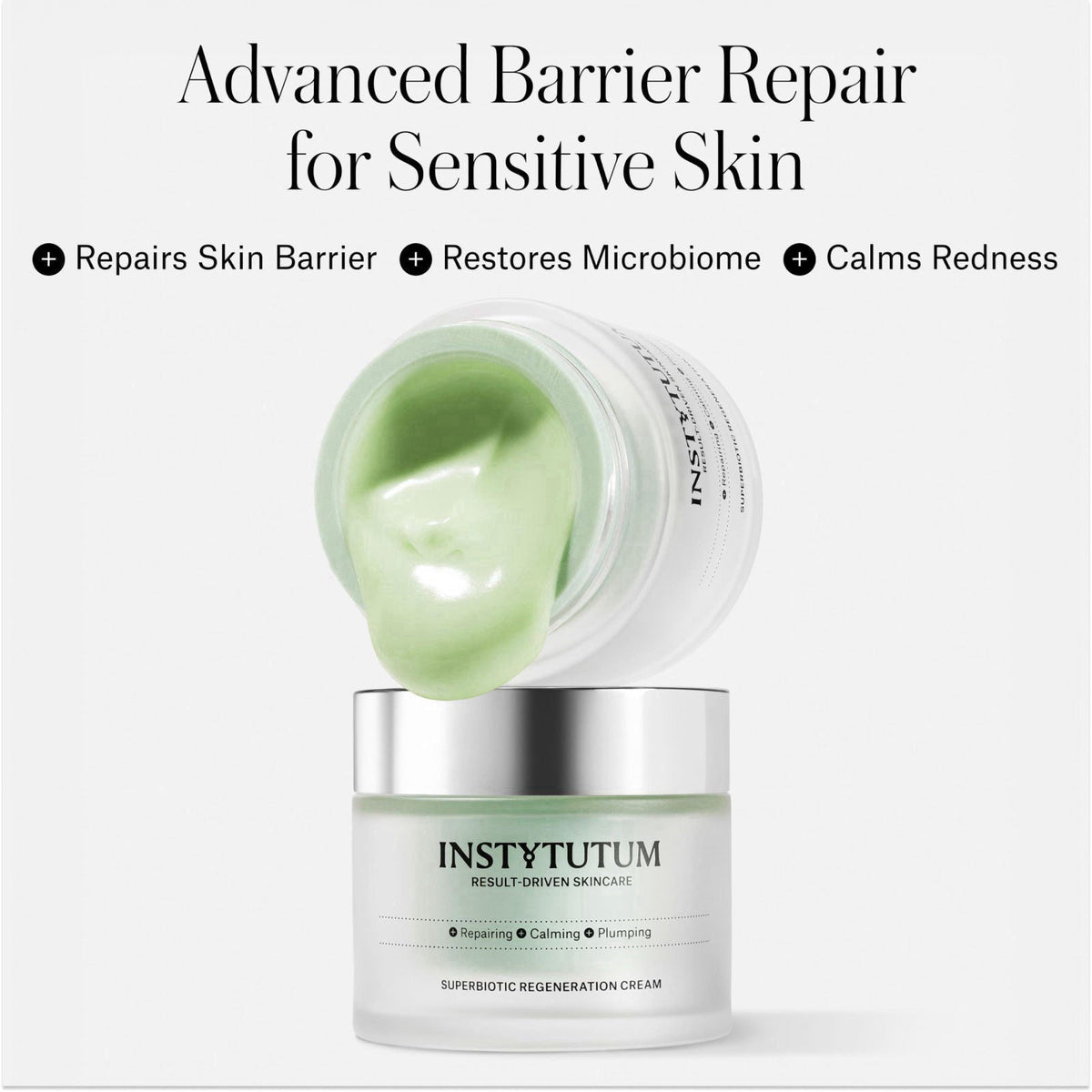 INSTYTUTUM SuperBiotic Face Cream - Ceramide Skin Barrier Moisturizer – close-up detail