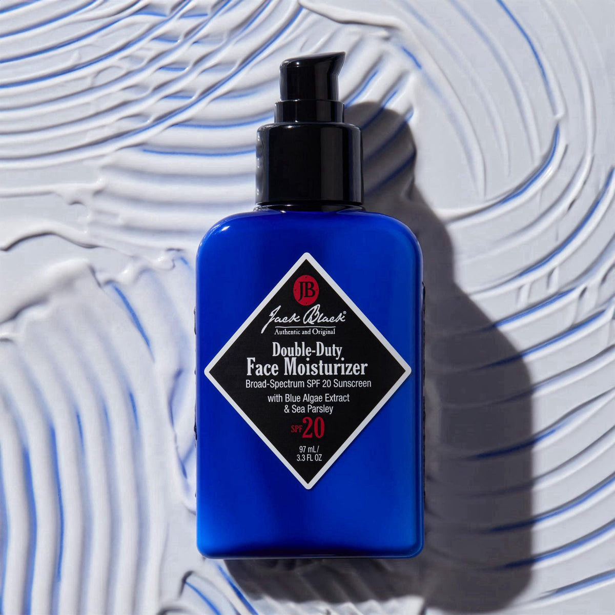 Jack Black Double-Duty Face Moisturizer with SPF 20 Sunscreen – Face Moisturizers on display