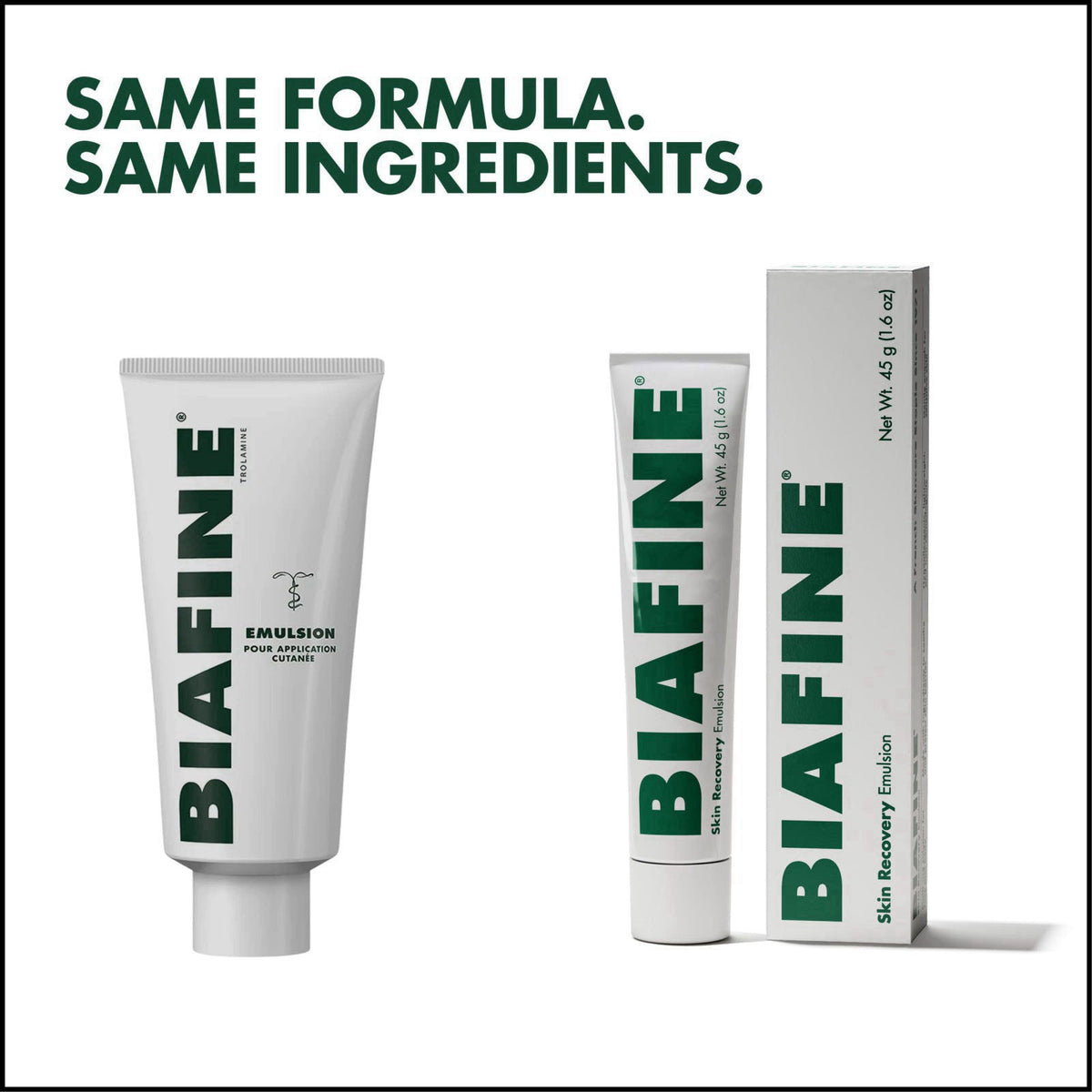 BIAFINE Skin Recovery Emulsion for Face & Body, Ideal for Dry Skin, 1.6 Oz – alternate angle