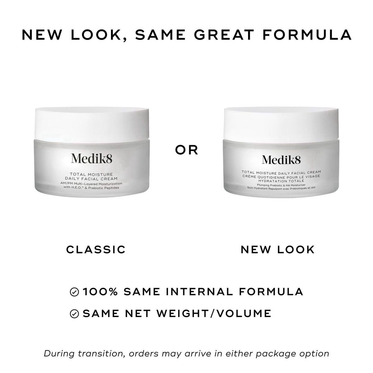 Medik8 Total Moisture Daily Facial Cream - Hydrating Peptide Face Moisturizer with Hyaluronic Acid - Face Cream Supports