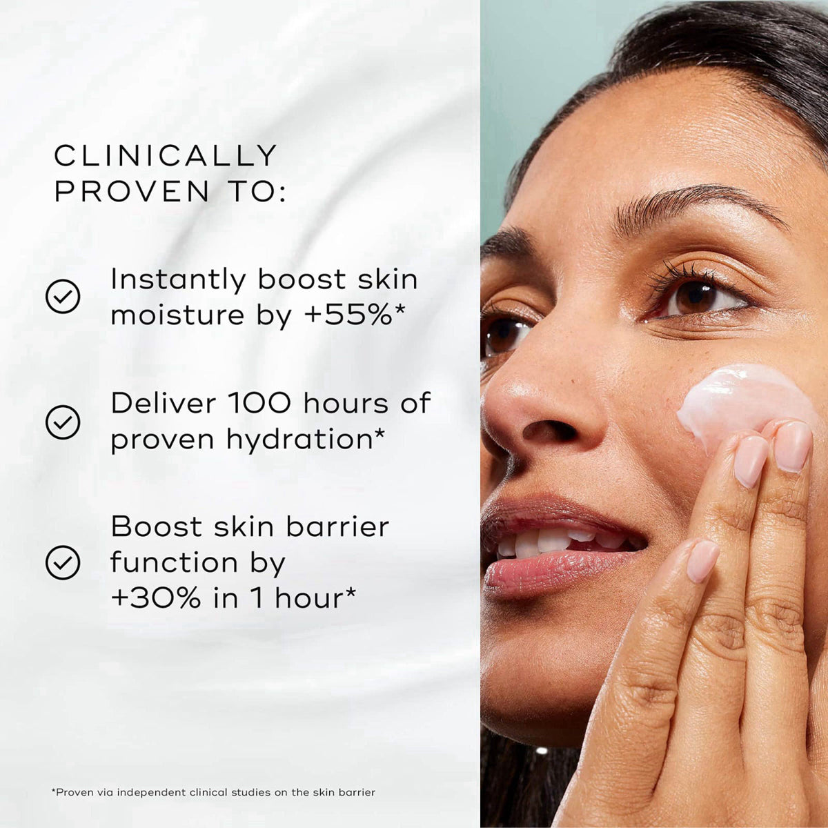 Medik8 Total Moisture Daily Facial Cream - Hydrating Peptide Face Moisturizer with Hyaluronic Acid - Face Cream Supports
