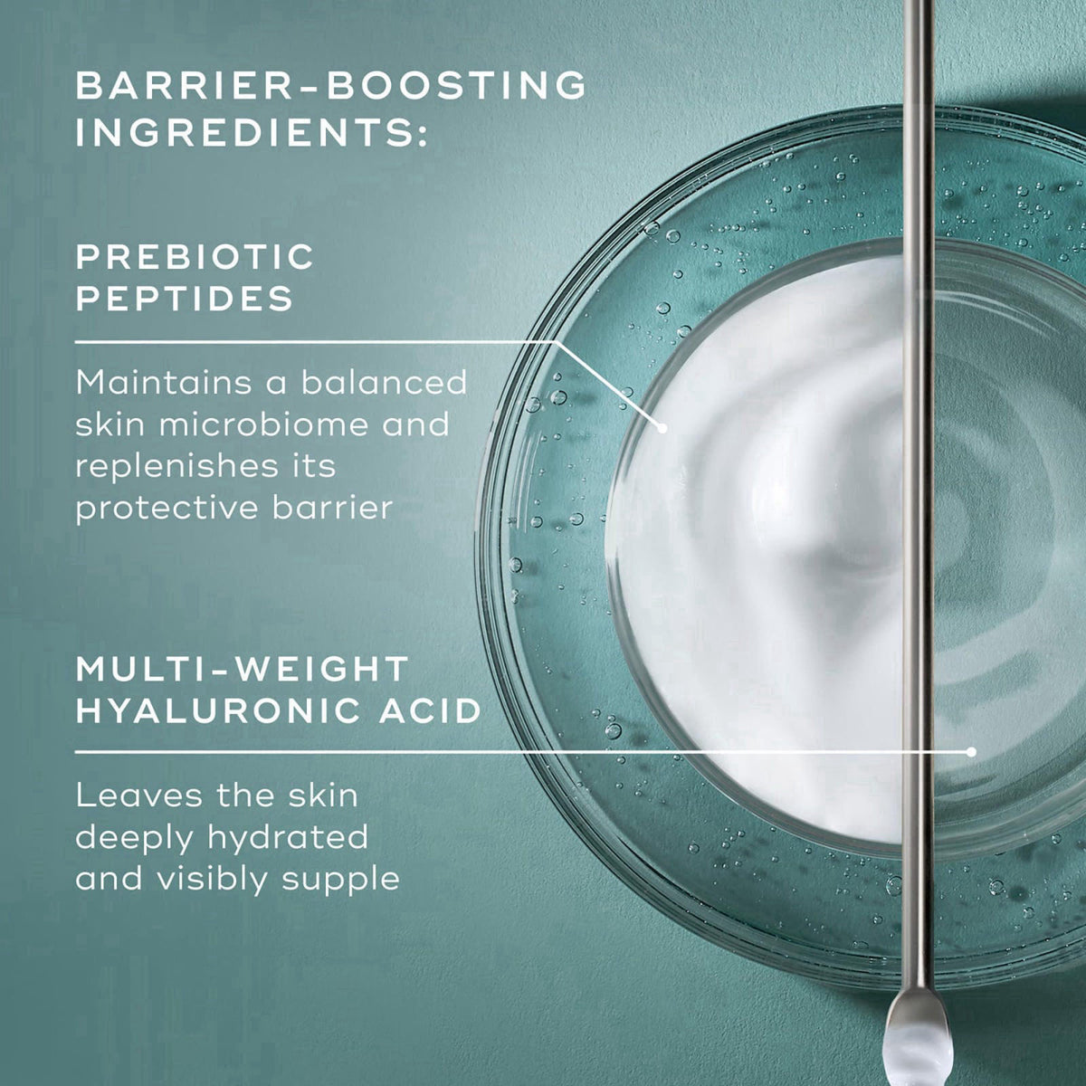 Medik8 Total Moisture Daily Facial Cream - Hydrating Peptide Face Moisturizer with Hyaluronic Acid - Face Cream Supports