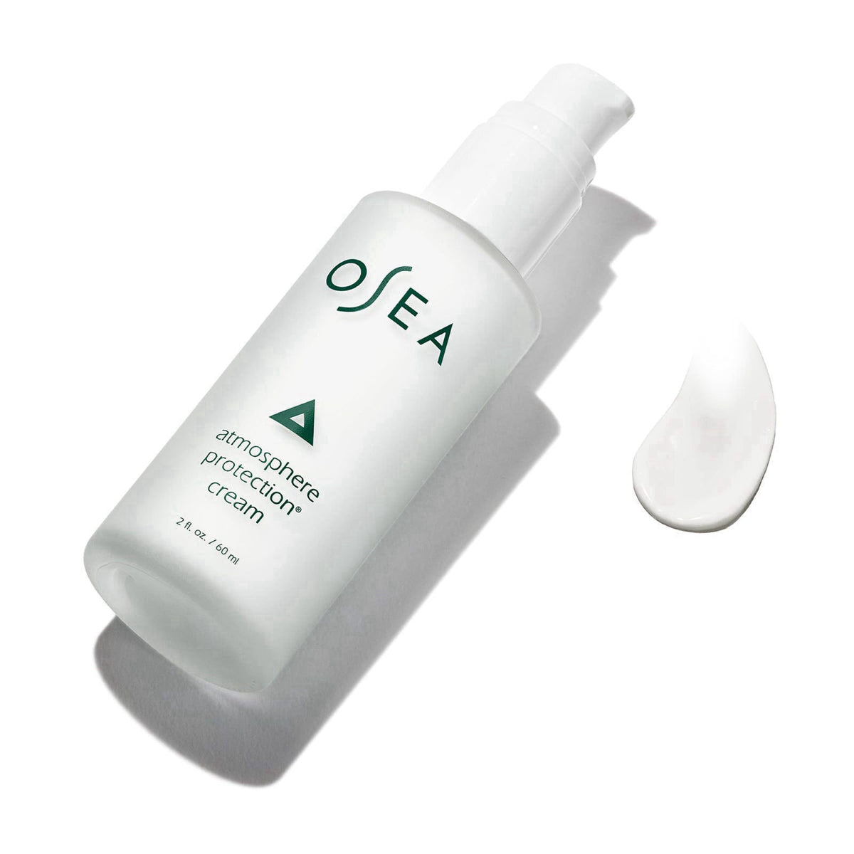 OSEA Atmosphere Protection® Cream, Lightweight Face Moisturizer, 2 fl oz – back view and specifications