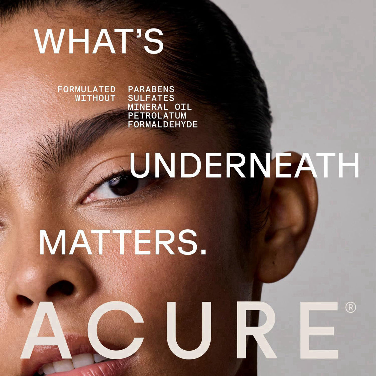 Acure – Face Moisturizers on display