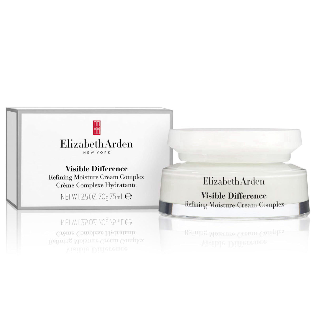 Elizabeth Arden Visible Difference Refining Moisture Cream Complex, Daily Face Moisturizer, Prevents Hydration Loss, Der