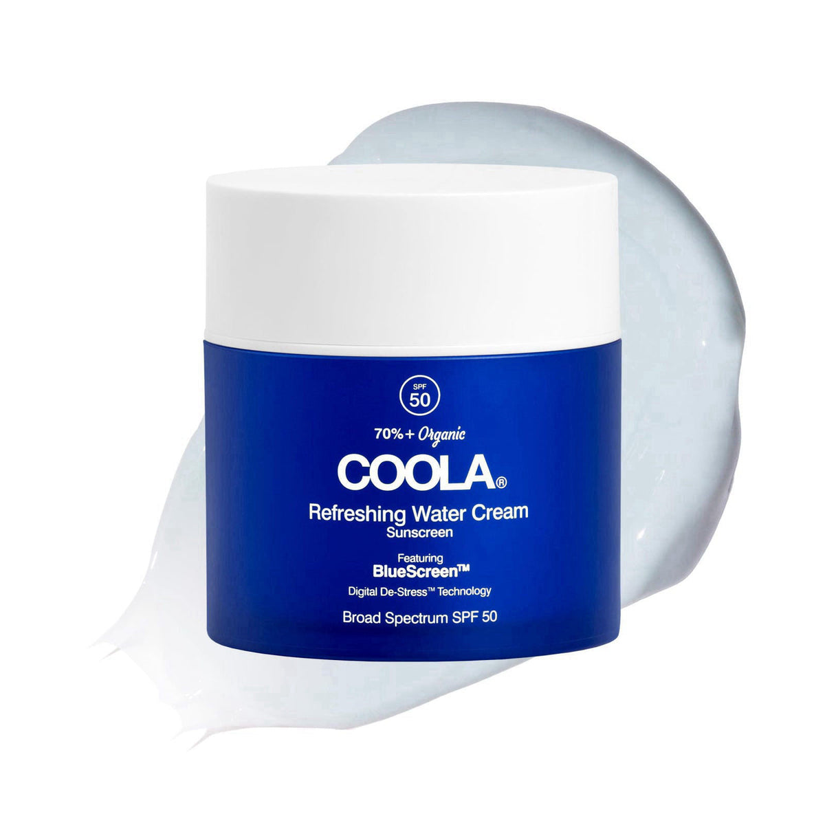 COOLA Refreshing Water Cream SPF 50, Hydrating Face Sunscreen, 1.5 oz – product photo (Facial Sunscreens)
