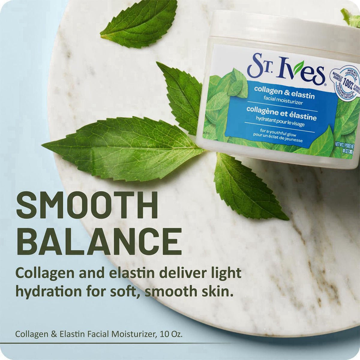 St. Ives Face Lotion 6-Pack – Collagen & Elastin Renewing Facial Moisturizer, Anti-Aging, 10 Oz Ea – packaging and label