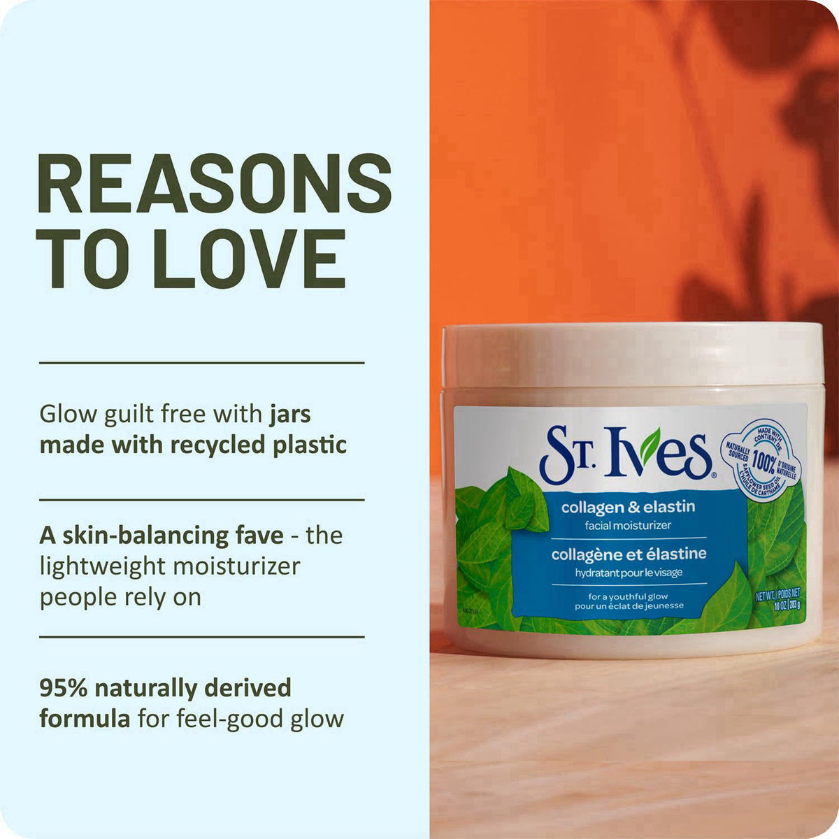 St. Ives Face Lotion 6-Pack – Collagen & Elastin Renewing Facial Moisturizer, Anti-Aging, 10 Oz Ea – alternate angle