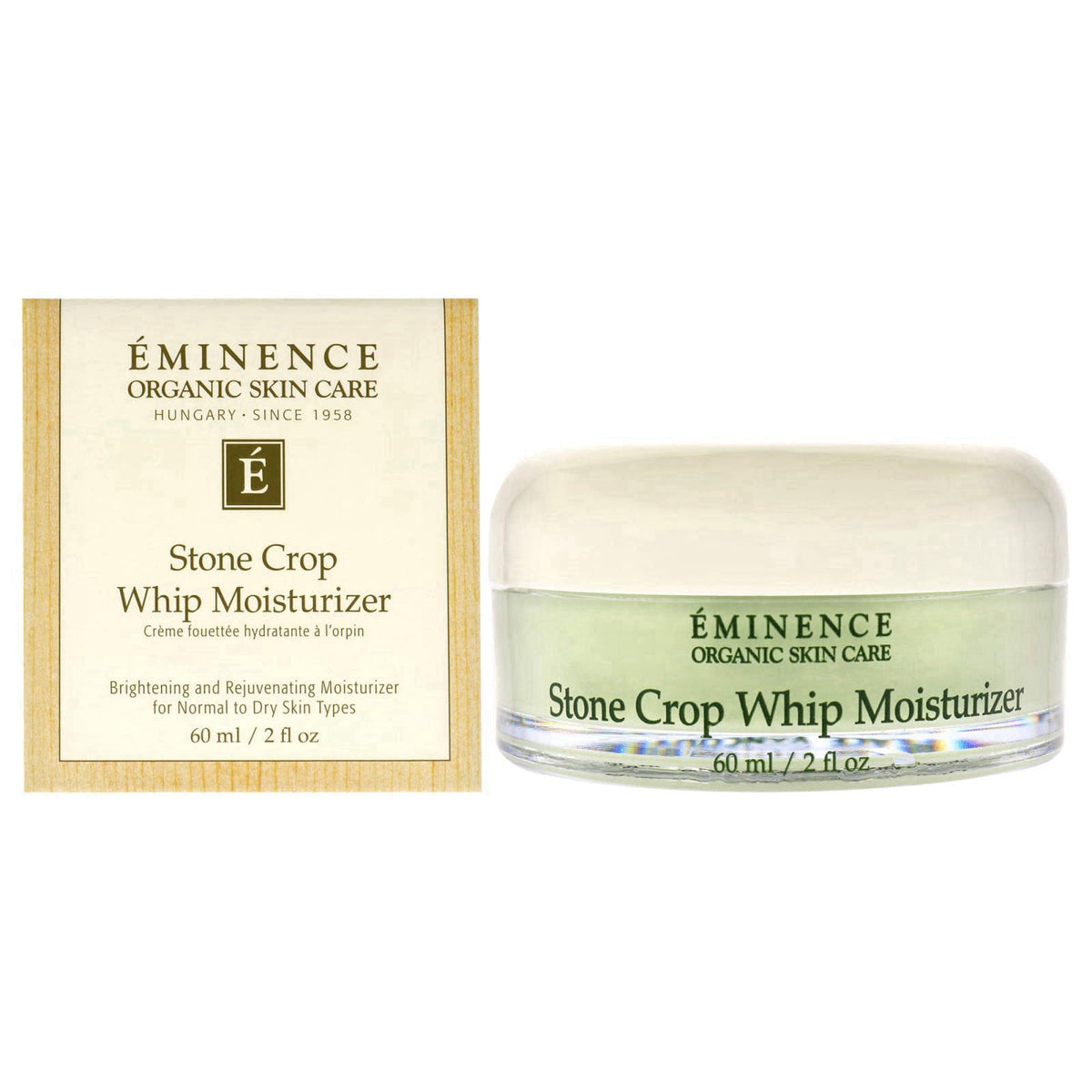 Eminence Organic Stone Crop Whip Moisturizer, 2 fl.oz – close-up detail