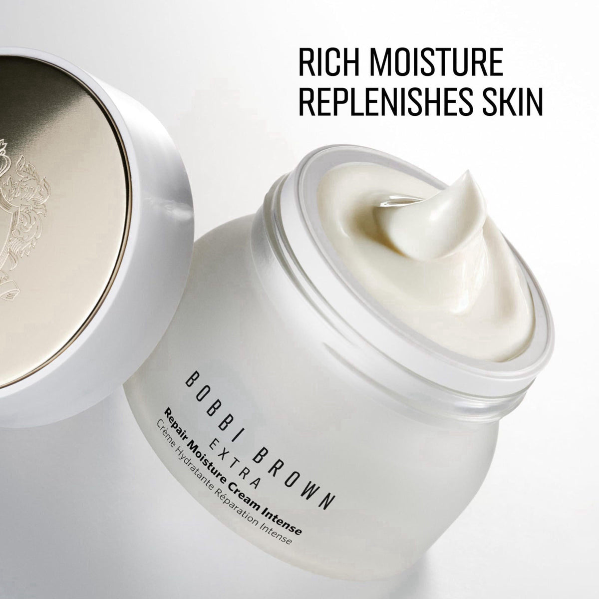 Bobbi Brown Extra Repair Moisture Cream Intense | Ultra-Moisturizing, Plumping Face Cream | Vitamin C, Hyaluronic Acid, 