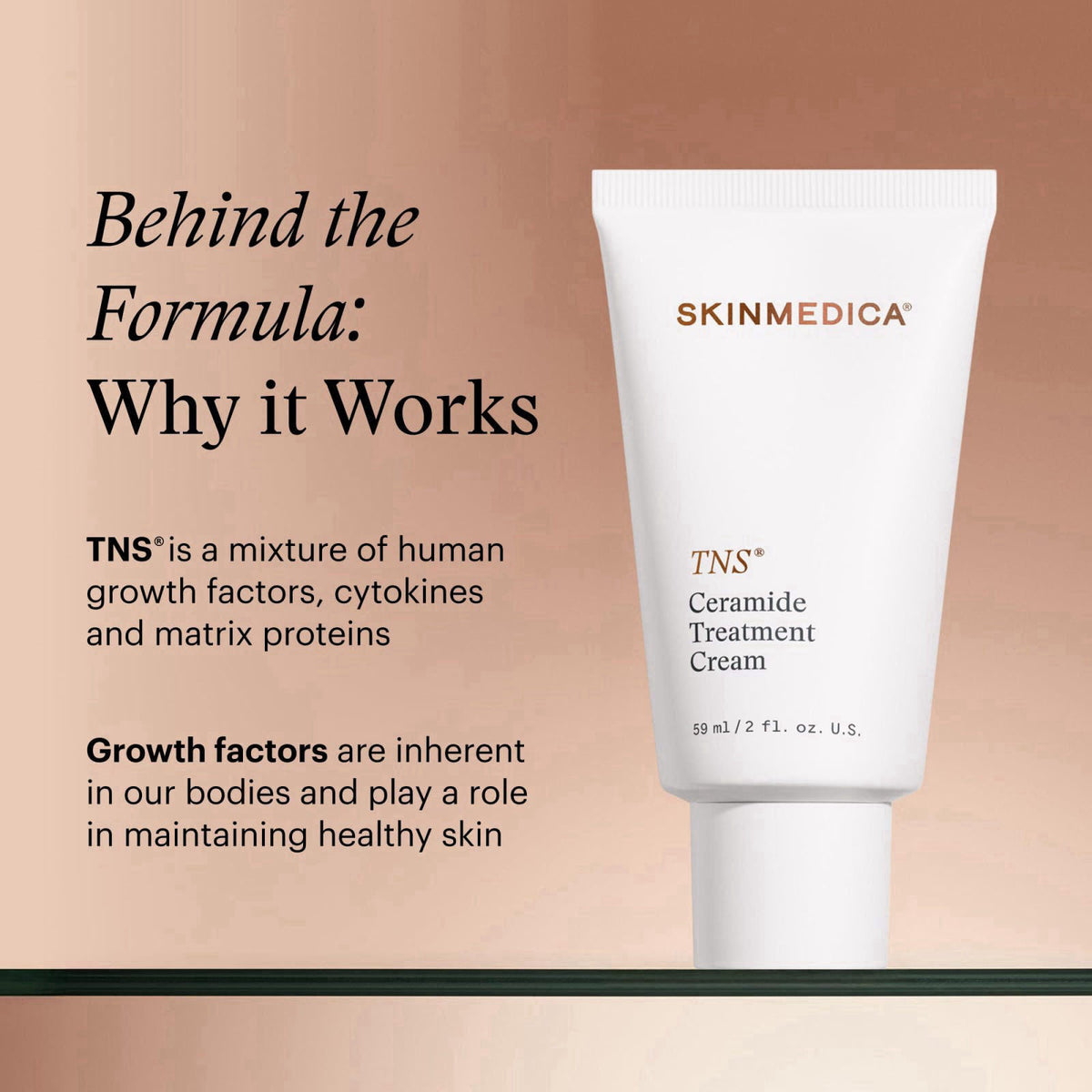 SkinMedica TNS Ceramide Treatment Cream, 2 Fl Oz – alternate angle