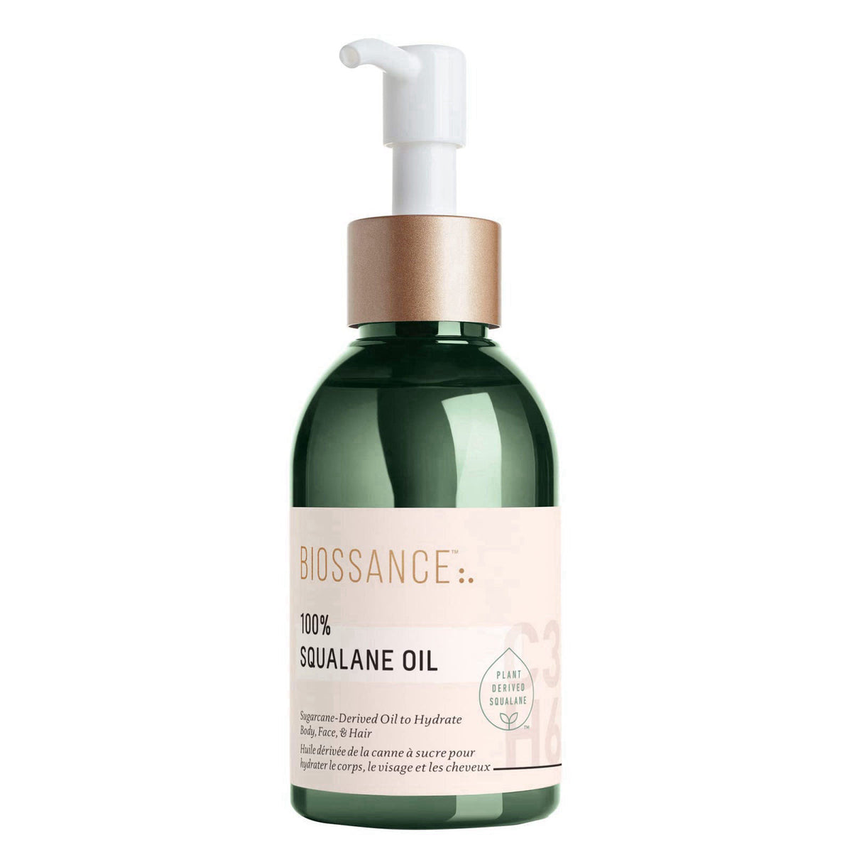 BIOSSANCE 100% Squalane Oil - Vegan Face & Body Oil Moisturizer - 3.3 oz – product photo (Face Oil)