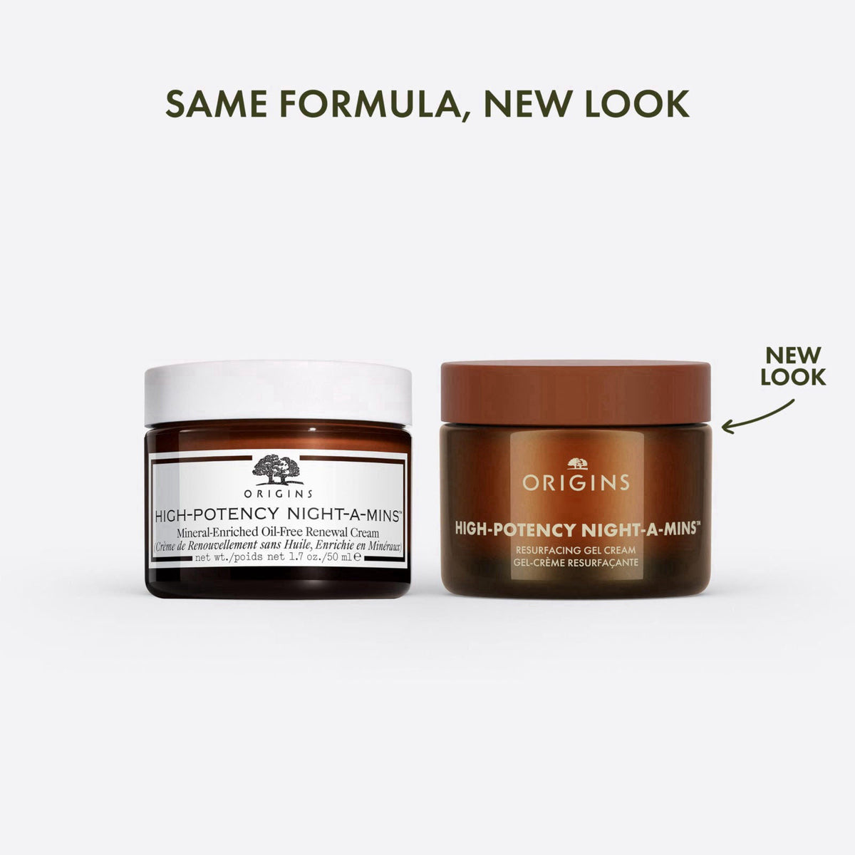 Origins High-Potency Night-A-Mins Resurfacing Face Moisturizer with Jojoba | Night Cream, 1.7 Fl Oz – close-up detail