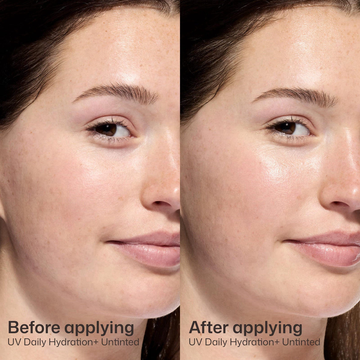 EltaMD UV Daily Hydration+ Untinted Face Sunscreen, SPF 50, 1.7oz – back view and specifications