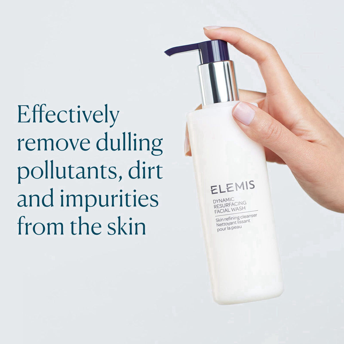 ELEMIS Dynamic Resurfacing Facial Wash, Exfoliating Cleanser – close-up detail