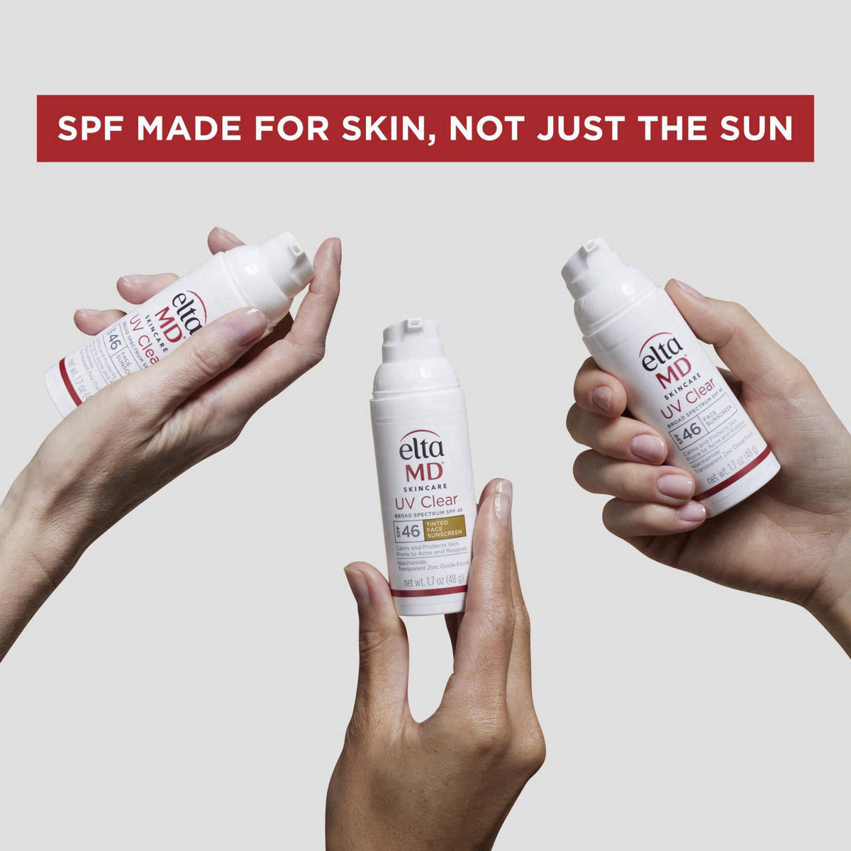 EltaMD – Body Sunscreens on display