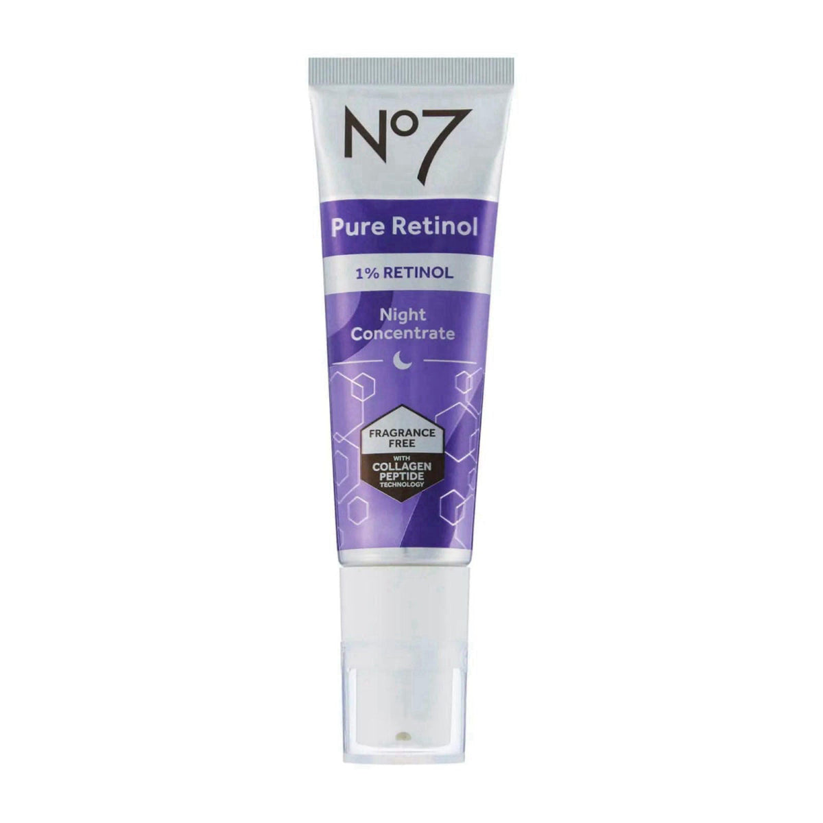 No7 Pure Retinol 1% Night Concentrate, 30ml – product photo (Night Creams)