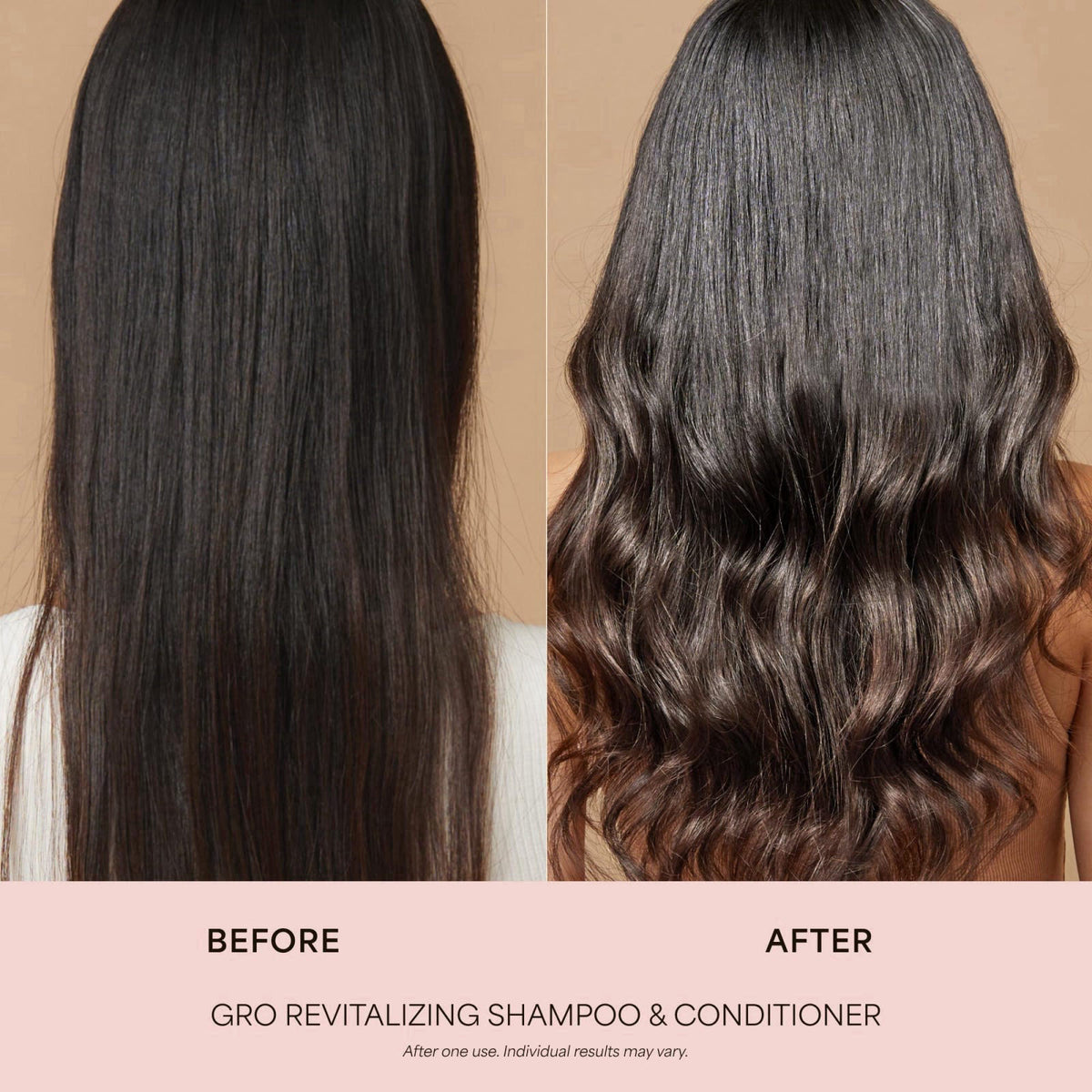 VEGAMOUR GRO Revitalizing Conditioner, Karmatin™ Peptide & Marula Oil – packaging and label