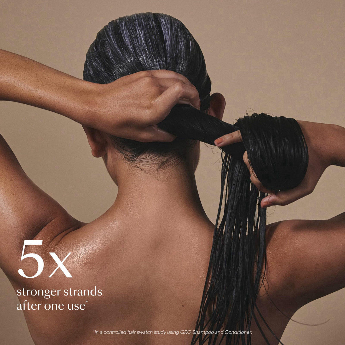 VEGAMOUR GRO Revitalizing Conditioner, Karmatin™ Peptide & Marula Oil – full view
