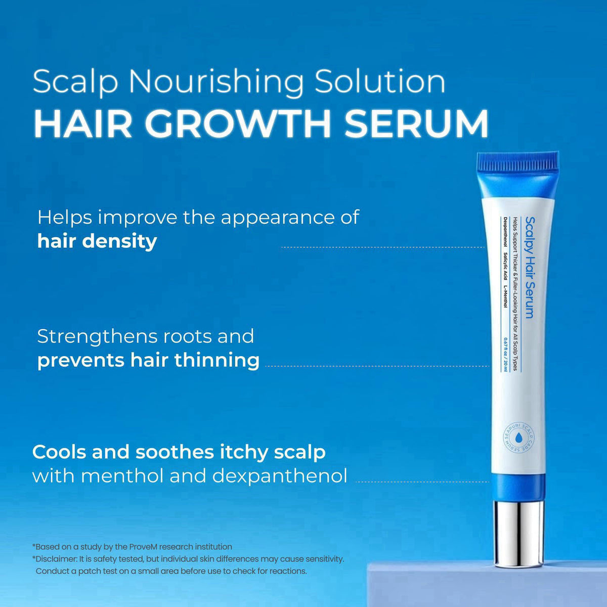 Seapuri Scalp & Lash Growth Care Bundle | Hair Thickening Serum for Thinning Hair & Eyelash Eyebrow Enhancer | [Biotin &