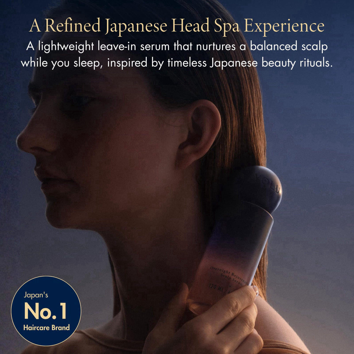 YOLU - Scalp Serum with Rosemary Extract - Japanese Overnight Scalp Treatment for Dry, Oily, Itchy & Sensitive Skin - Le