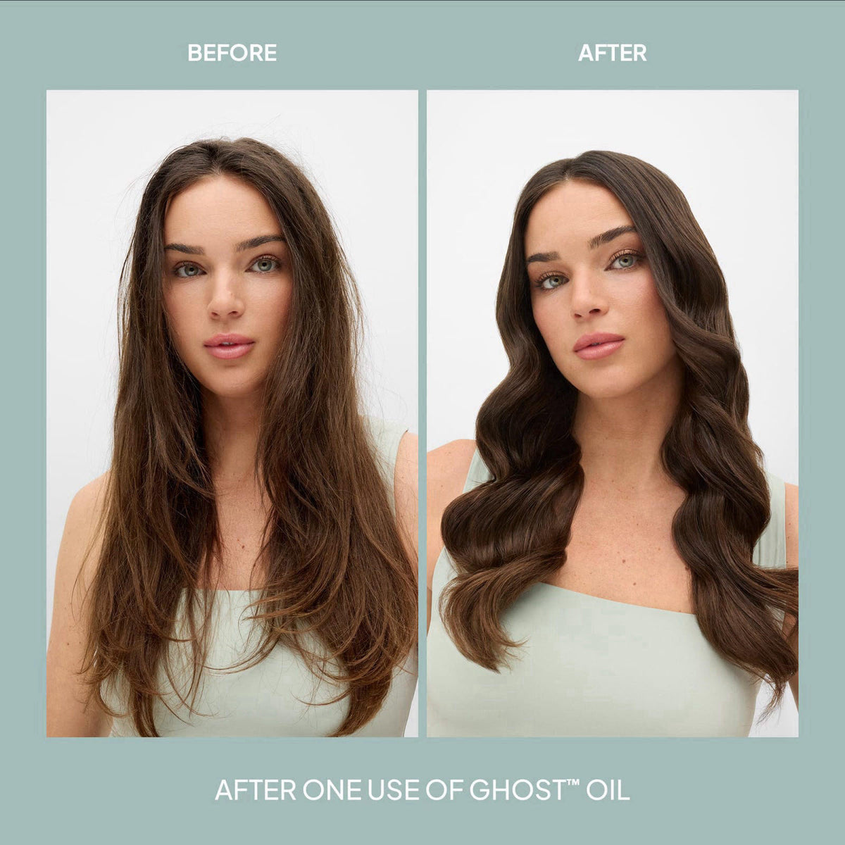 VERB Ghost Weightless Fine Hair Oil | For Styling + Heat Protection – back view and specifications