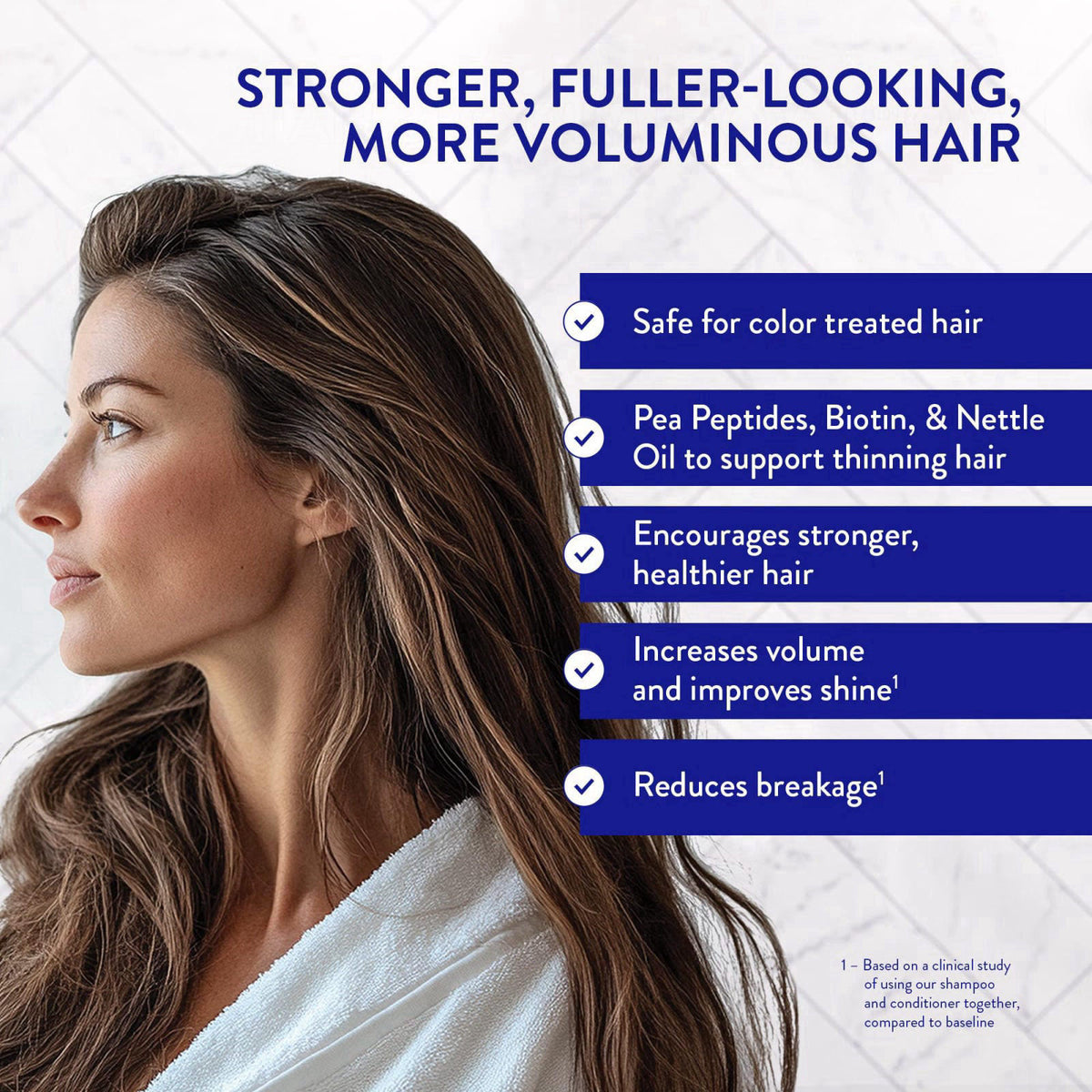 Routine Wellness Anti-Thinning Shampoo & Conditioner - Coconut & Vanilla – packaging and label