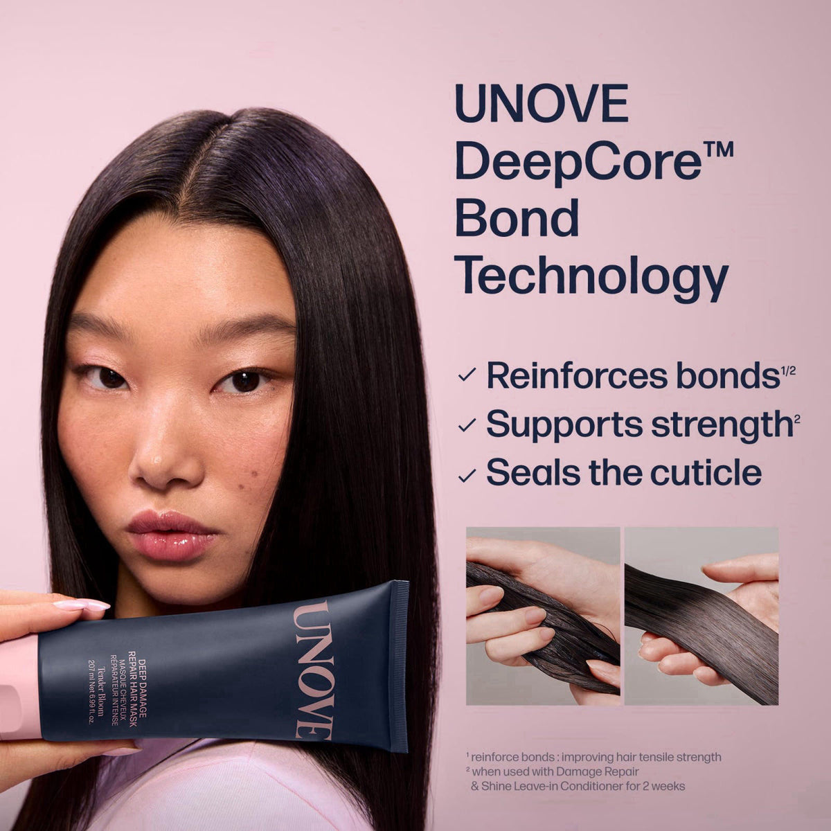 UNOVE Deep Damage Treatment Ex - Protein Hair Treatment & Hair Mask for Damaged Hair | Deep Conditioning & Keratin Hair 
