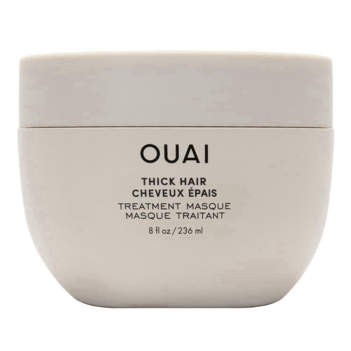 OUAI Thick Hair Mask for Dry Damaged Hair, Rich Deep Conditioner, 8 oz – close-up detail