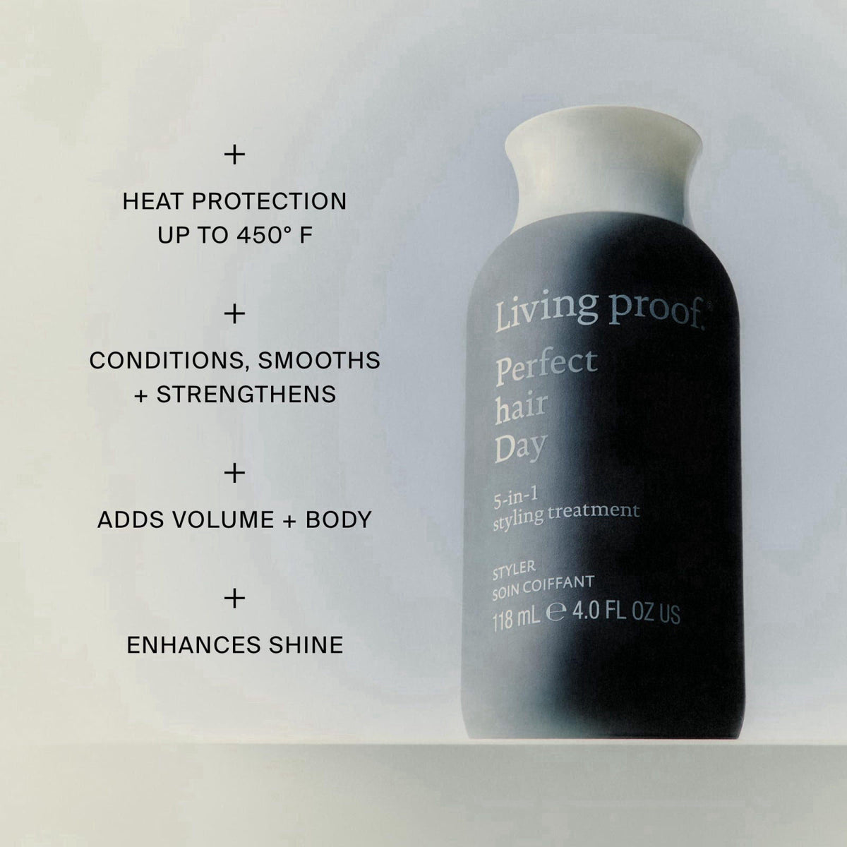 Living Proof Perfect Hair Day 5-in-1 Styling Treatment – Conditions, Smooths, Volumizes, Adds Shine, Heat Protection up 