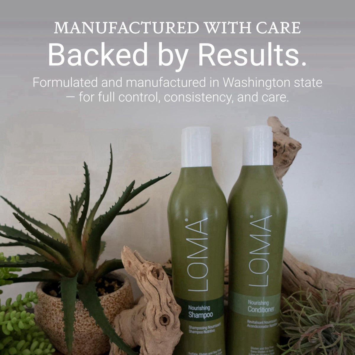 Loma Hair Care Nourishing Shampoo & Conditioner Duo – Shampoo &amp; Conditioner Sets on display
