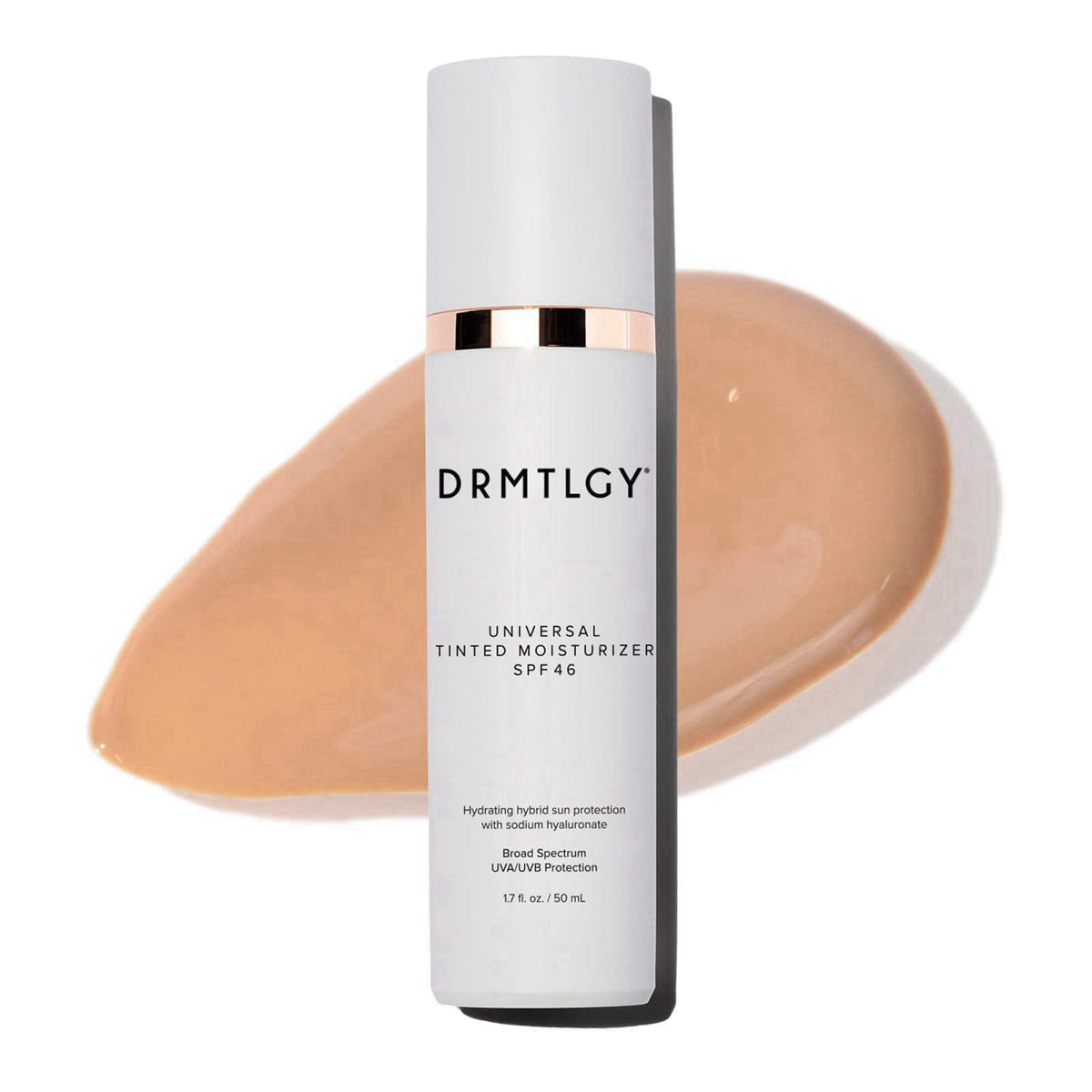 DRMTLGY Universal Tinted Moisturizer SPF 46, Dewy Tinted Sunscreen – product photo (Tinted Moisturizers)