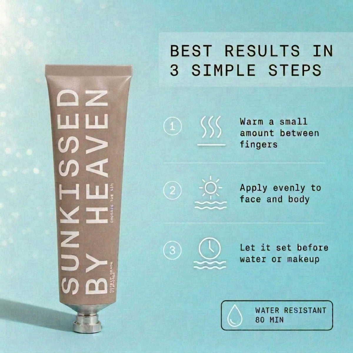 Sunkissed By Heaven Jay Alvarrez Grass-Fed Beef Tallow Sunscreen SPF 50 – Unscented, 3 oz – back view and specifications