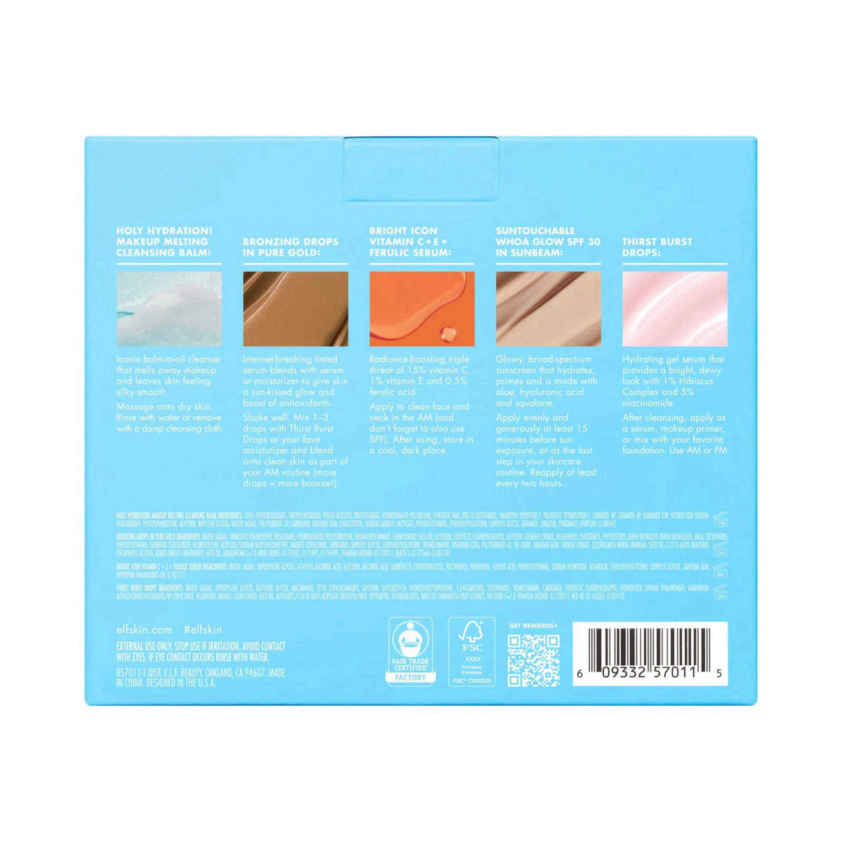e.l.f. – Facial Kits on display