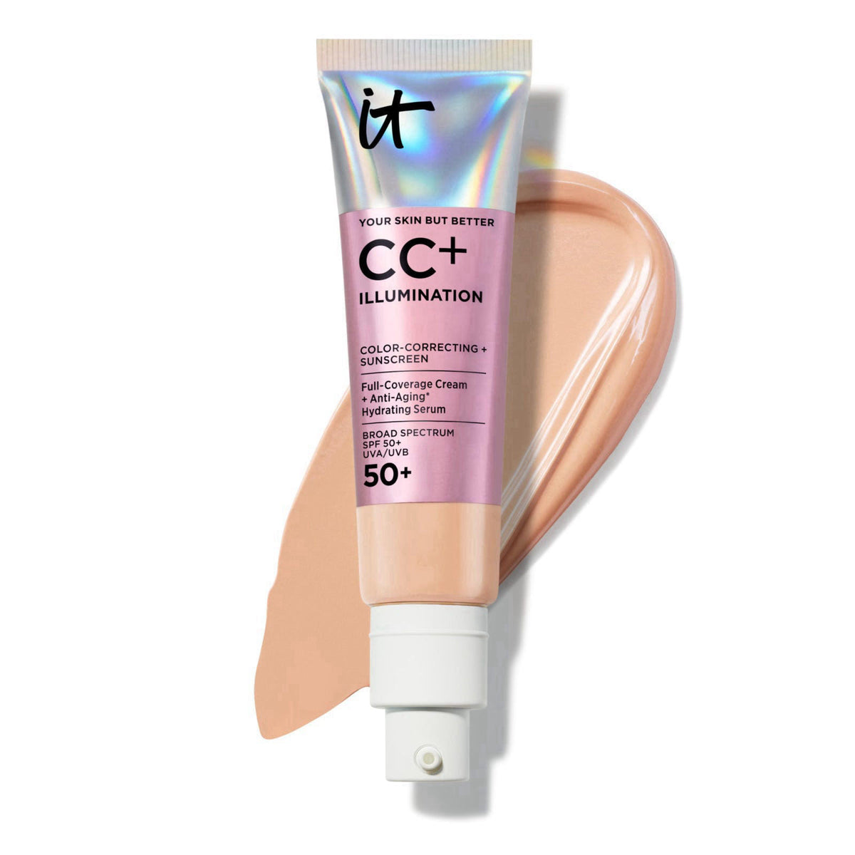 IT Cosmetics CC+ Cream Illumination Radiant Foundation with SPF 50+ – product photo (CC Creams)