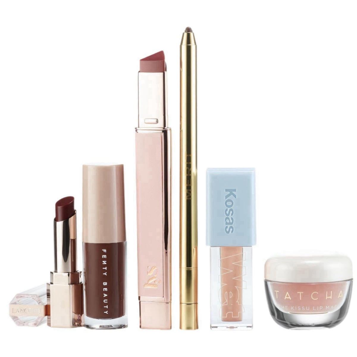 SEPHORA Favorites Perfect Pout 6-Piece Lip Set – close-up detail in Multiple