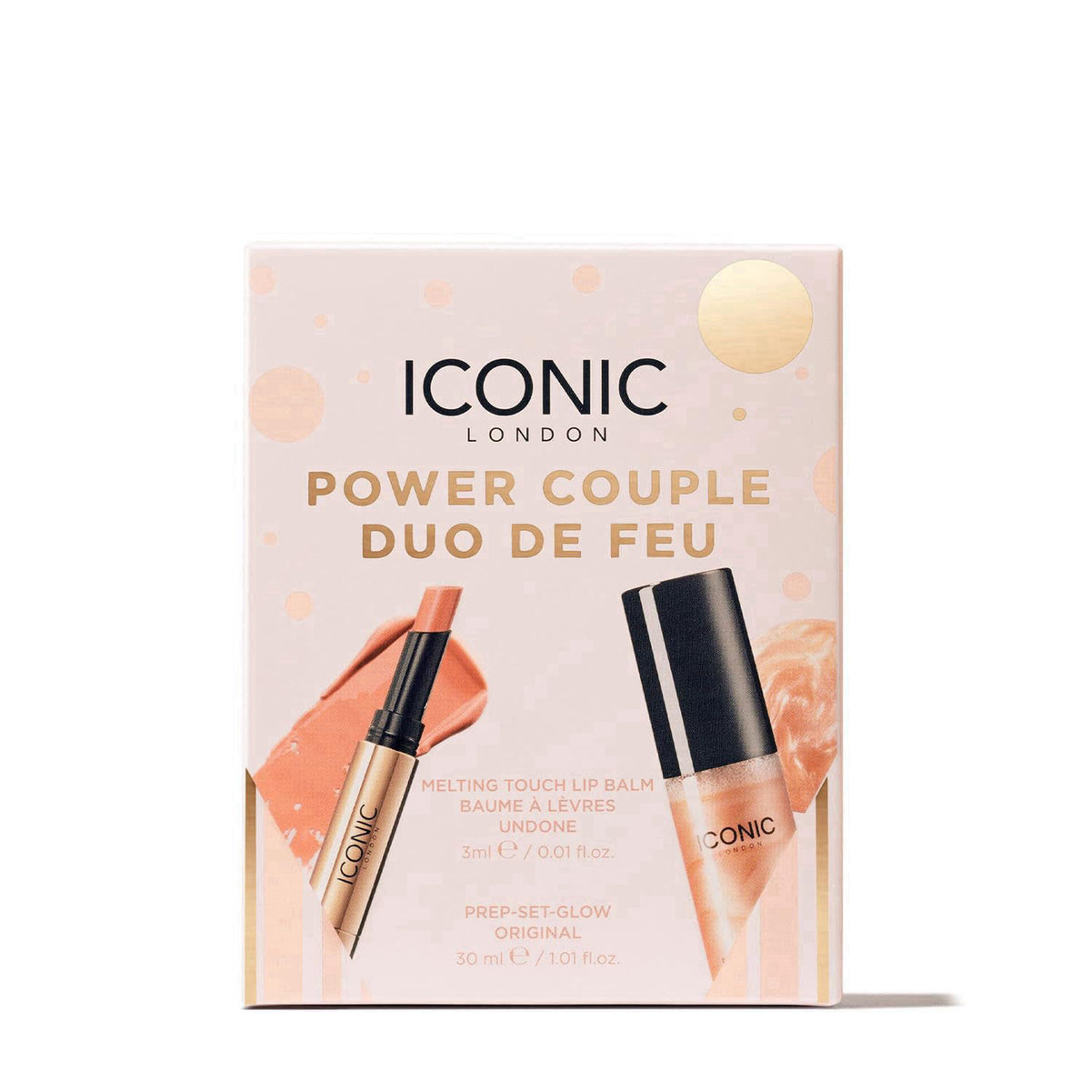 ICONIC LONDON Makeup Set for Natural Glow | Power Couple – full view