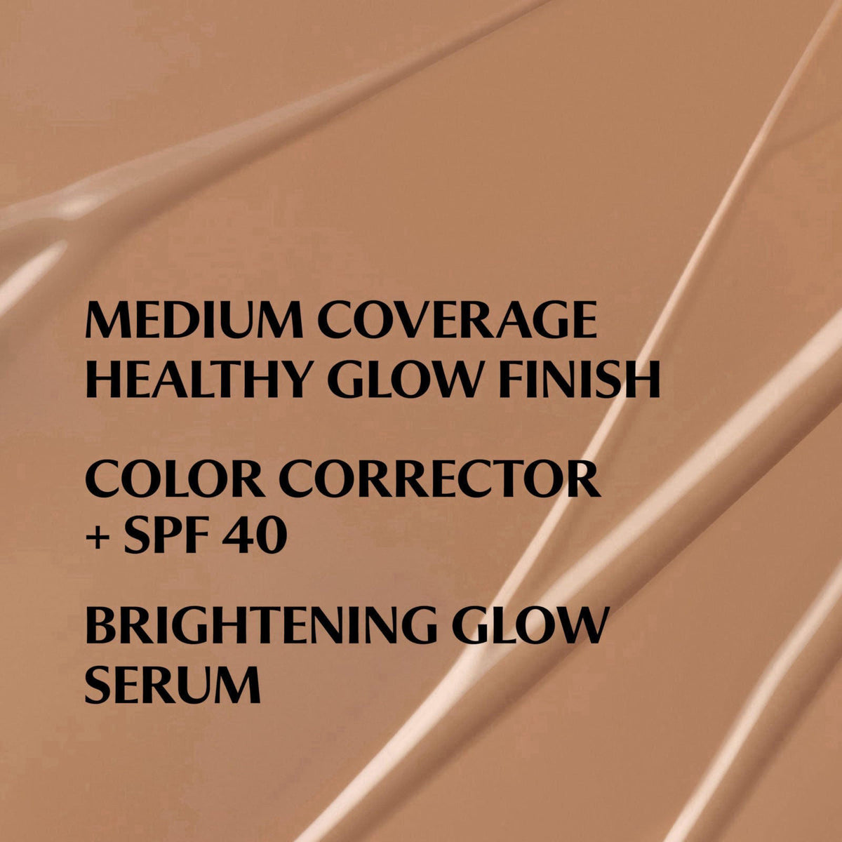IT Cosmetics CC+ Cream Nude Glow Foundation with SPF 40 - Healthy Glow Tint – packaging and label