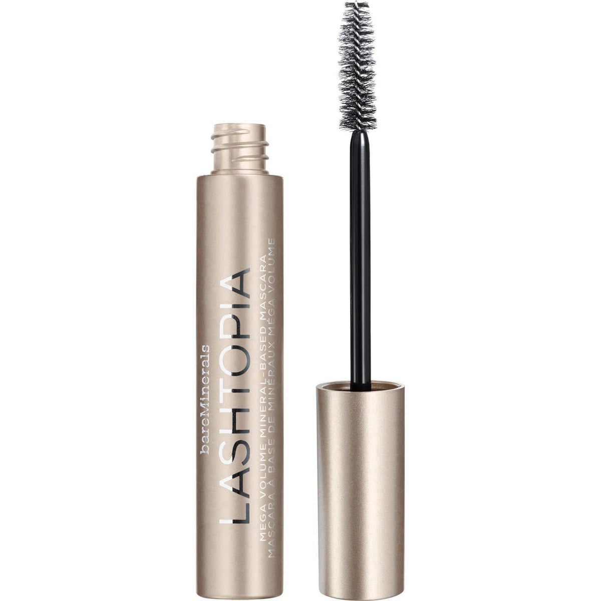 bareMinerals Lashtopia Mega Volume Mascara, Ultimate Black, 0.4 oz – full view