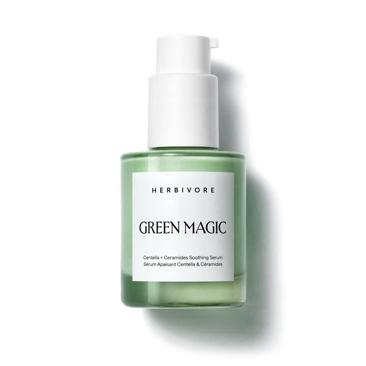 HERBIVORE Green Magic Face Serum | Redness Reducing, Cica + Ceremides, 1 oz – product photo (Serums)