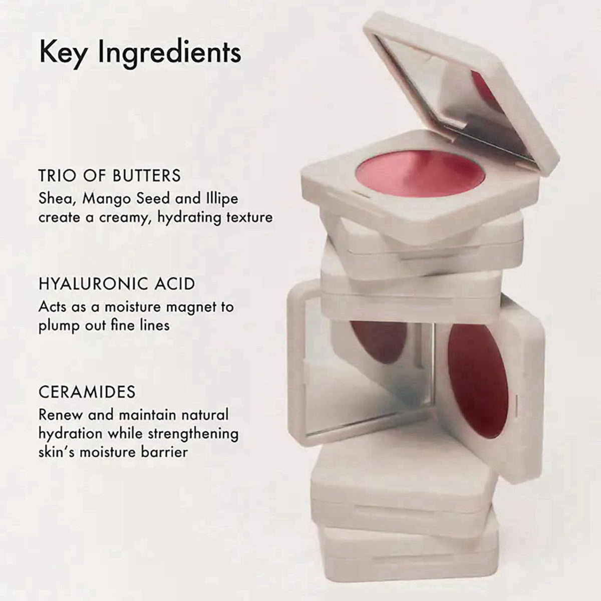 Summer Fridays Blush Butter Balm - Skincare-Infused Hydrating Cream Blush with Hyaluronic Acid, Ceramides, & Shea Butter