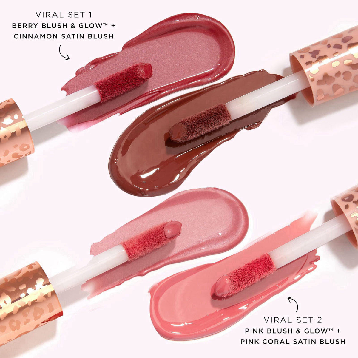 tarte viral maneater must haves mascara & blush trio – Extreme Curl, Volume & Length, Longwear, Cruelty-Free travel size