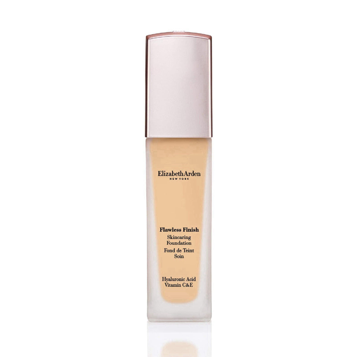 Elizabeth Arden Flawless Finish Skincaring Foundation with Hyaluronic Acid, Vitamin C & E – product photo (Foundation)