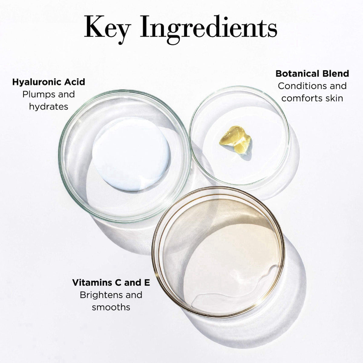 Elizabeth Arden Flawless Finish Skincaring Foundation with Hyaluronic Acid, Vitamin C & E – packaging and label
