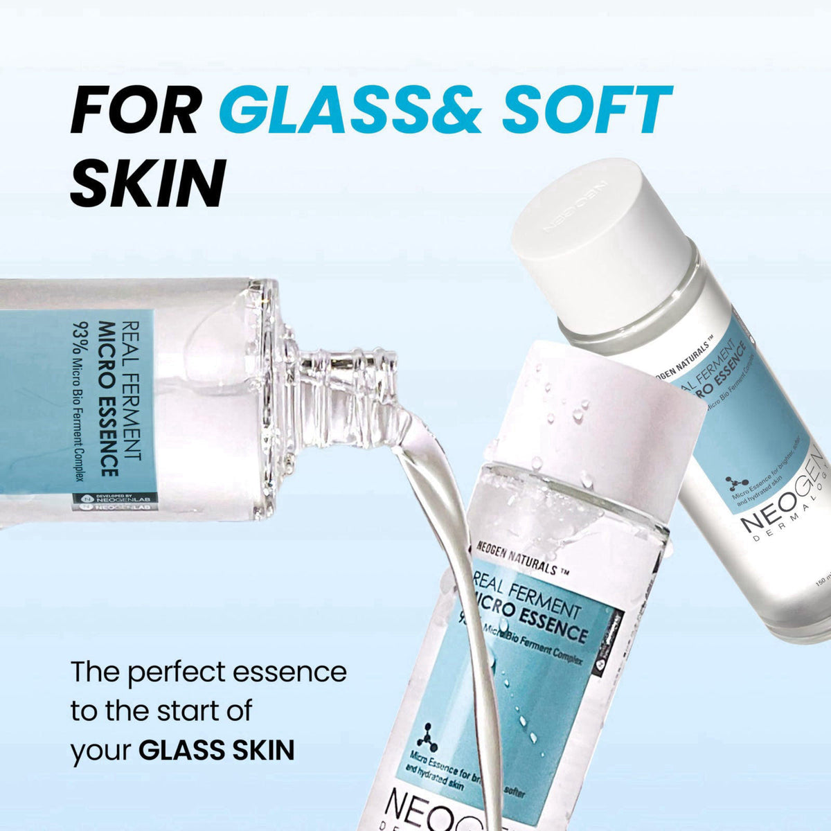 DERMALOGY by NEOGENLAB NEOGEN Dermalogy Real Ferment Micro Essence, 5.07 oz (150ml) – close-up detail